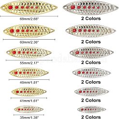 12 шт. 6 стиля цинковый сплав рыболовная приманка джиг головка блесна&nbsp;FIND-FH0001-61