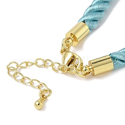 Изготовление ожерелья из нейлонового витого шнура толщиной 5 мм&nbsp;FIND-G096-01G-09