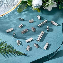 90 шт. 3 типа ленточных обжимных наконечников из нержавеющей стали 304 STAS-DC0004-44