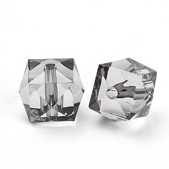 Прозрачные акриловые бусины&nbsp;LS-TACR-Q259-10mm-V70