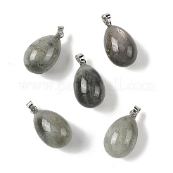 Pendentifs en pierre naturelle & synthétique mixte&nbsp;GG-K002-08A