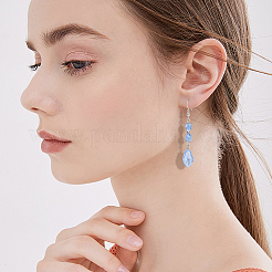 Граненые круглые стеклянные бусины GLAA-PA0001-05B