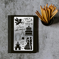 Трафареты для штампов из нержавеющей стали DIY-WH0242-194