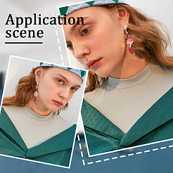 40шт 2 цвета латунные клипсы конвертеры выводы KK-SC0004-18