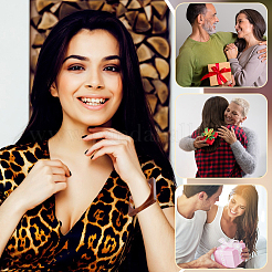 3шт. двухцветные акриловые браслеты&nbsp;BJEW-UN0001-72A