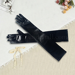 Длинные перчатки из искусственной кожи&nbsp;AJEW-WH20018-115A