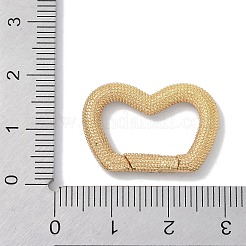 Стойки обшивки латунные микро проложить кубического циркония Twister застежками KK-NH0002-11G-01