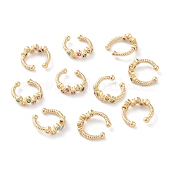 Серьги-манжеты из циркония EJEW-H109-03G