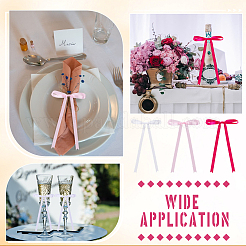 120 шт. бант из двухцветного полиэстера&nbsp;AJEW-FG0005-36