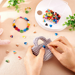 80 шт. фарфоровые пуговицы с 2 отверстиями PORC-PJ0001-02A