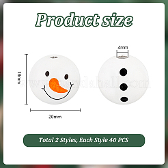 80 шт. 2 стиля WOOD-PH0002-72A