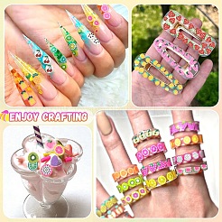 100 г украшения для ногтей из полимерной глины ручной работы&nbsp;CLAY-YW0002-57