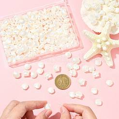 200 шт. 2 стиля бусины из искусственного жемчуга из АБС-пластика OACR-FS0002-31