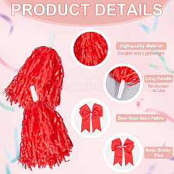 Пластиковые помпоны для черлидинга цветы для черлидинга&nbsp;AJEW-CN0002-96A