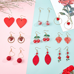 Наборы для изготовления сережек с подвесками своими руками DIY-SC0012-33