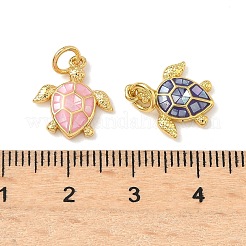 Латунь эмаль подвески&nbsp;KK-H534-12G