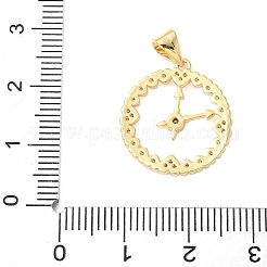 Латунные микро проложить кубического циркония подвески KK-D357-10A-G