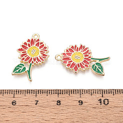 Подвески из эмали и сплава&nbsp;ENAM-T024-32F-G