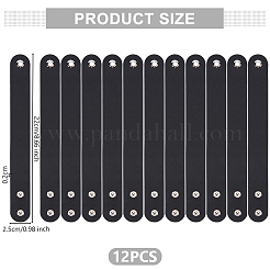Кожаный регулируемый браслет на шнурке DIY-WH0002-28A