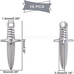 Подвески из нержавеющей стали 304 STAS-UN0013-40P