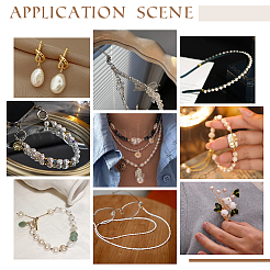 40 шт. 5 вида бусин из натурального культивированного пресноводного жемчуга PEAR-PH0001-32