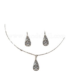 Ожерелья и серьги с подвесками из сплава FS-WGB4D45-01