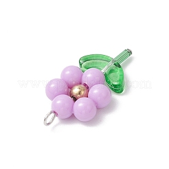 Цветочные прозрачный акрил подвески&nbsp;PALLOY-JF03719-01