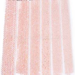 Стеклянные бусины с гальваническим покрытием &nbsp;LS-EGLA-A044-T4mm-L22