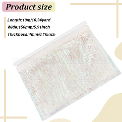 Мишура из полиэстера&nbsp;DIY-WH0430-372B