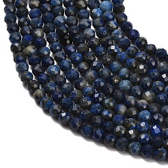 Natürlicher Lapislazuli Perlenstränge&nbsp;G-F838-A03-4mm