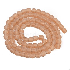 Матовое ручной работы Lampwork бисер&nbsp;LAMP-C022-01D