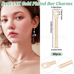 30шт латунные подвески KK-BBC0012-27