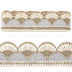 Bordure en dentelle de polyester de 2.5 m&nbsp;OCOR-GF0005-01B