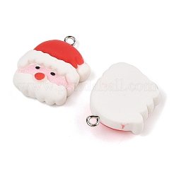 Подвески из непрозрачной смолы на рождественскую тематику RESI-S08-05E