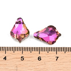 AB цвет гальваническим Гальваническим стеклянные подвески&nbsp;EGLA-O003-06C-04