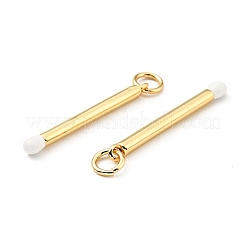 Латунь эмаль подвески KK-G416-36G-01