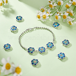 20шт эмалевые бусины из сплава ENAM-PH0002-92