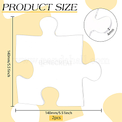 Tapis de tasse en acrylique transparent&nbsp;AJEW--WH0513-03