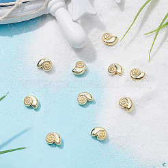 Бусины из сплава 10 шт. TIBEB-GO0001-03