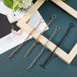 Браслеты-цепочки из нержавеющей стали 304 унисекс&nbsp;BJEW-UN0001-09