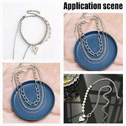 Застежки-лобстеры из нержавеющей стали 304 для ювелирного дела STAS-UN0003-50D