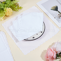 Хлопчатобумажные льняные носовые платки для женщин&nbsp;AJEW-WH20097-048