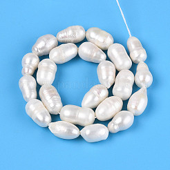 Нити из натурального культивированного пресноводного жемчуга PEAR-N012-09B-01