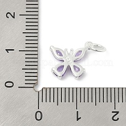 925 стерлингового серебра микро проложить кубического циркония подвески&nbsp;LS-STER-Q002-03C