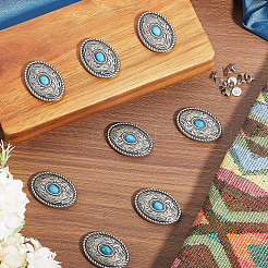 12 комплект декоративных заклепок из сплава BUTT-FH0001-013A