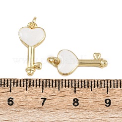 Латунь эмаль подвески KK-D424-01A-G