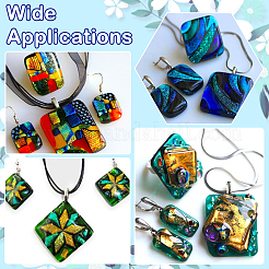 Стеклянные кабошоны для термоплавления в микроволновой печи&nbsp;FIND-SP0004-58C