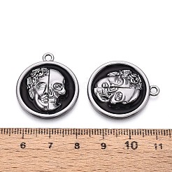 Подвески из эмали и сплава PALLOY-T094-08B