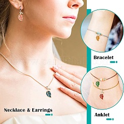 Подвески из эмали и сплава&nbsp;ENAM-CJ0001-40