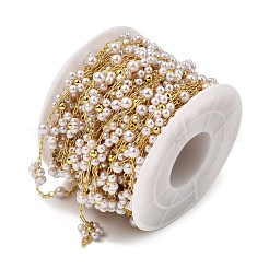 Латунные цепочки с цветочными звеньями CHC-H114-10G